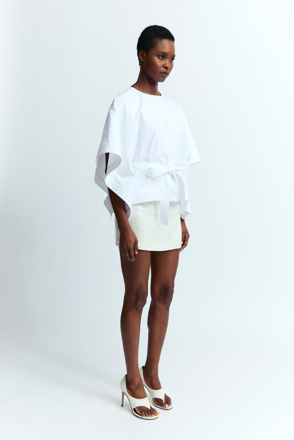 Illar Top in Poplin