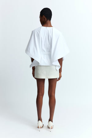 Illar Top in Poplin