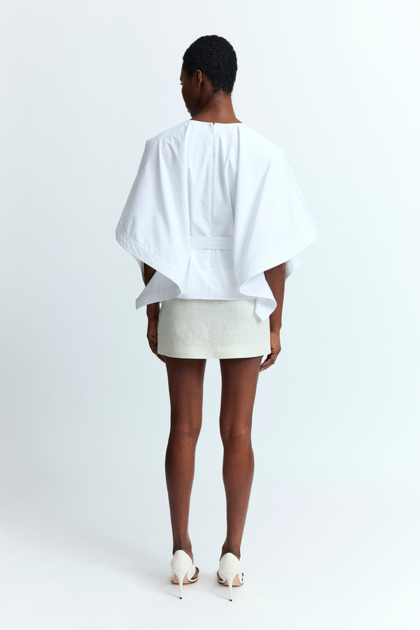 Illar Top in Poplin