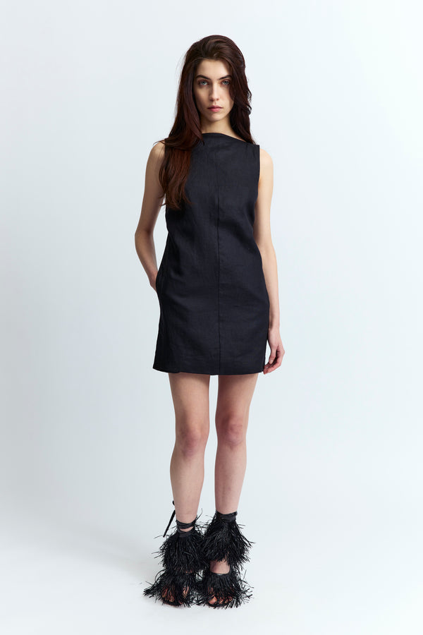 Nia Dress in Linen