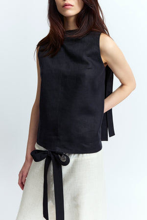 Ziella Top in Linen