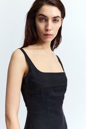 Santina Dress in Linen