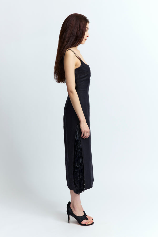 Santina Dress in Linen