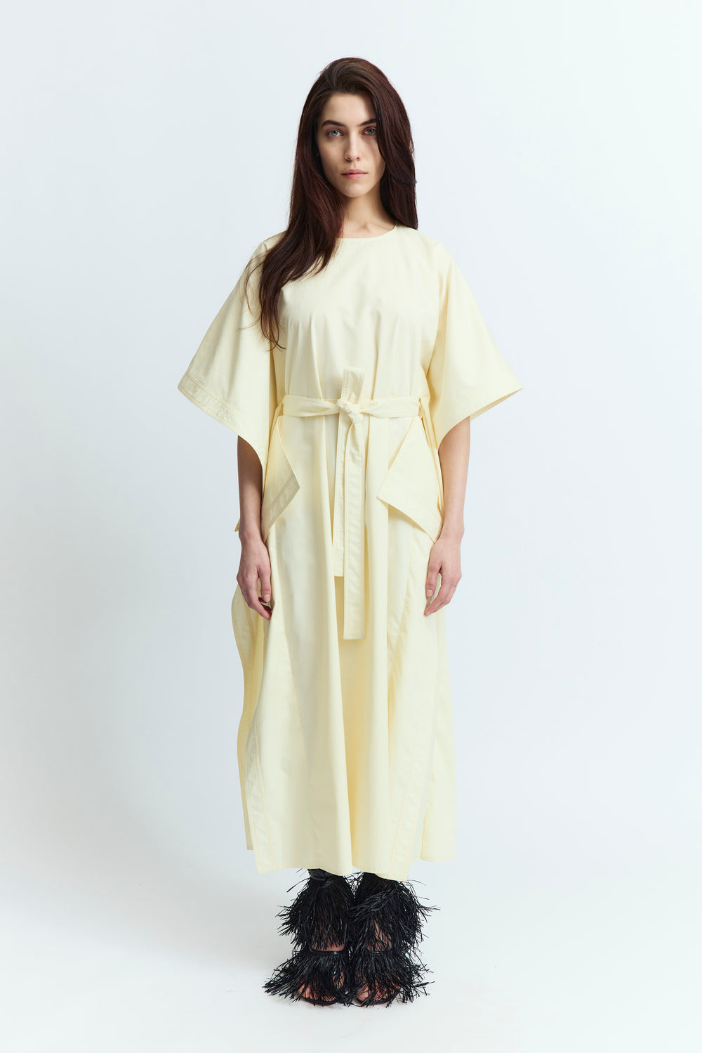 Achi Dress in Poplin