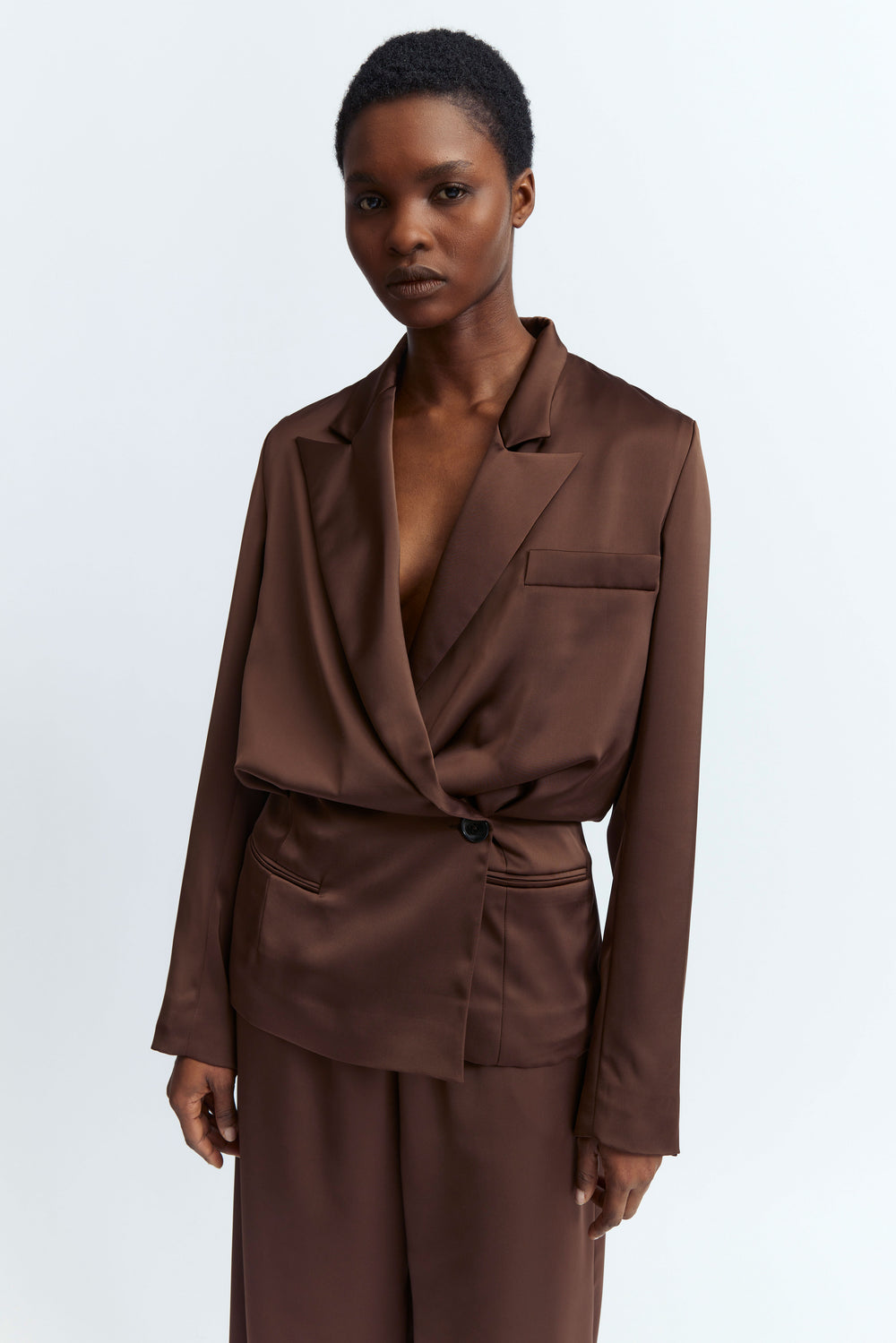 Ardo Jacket in Satin