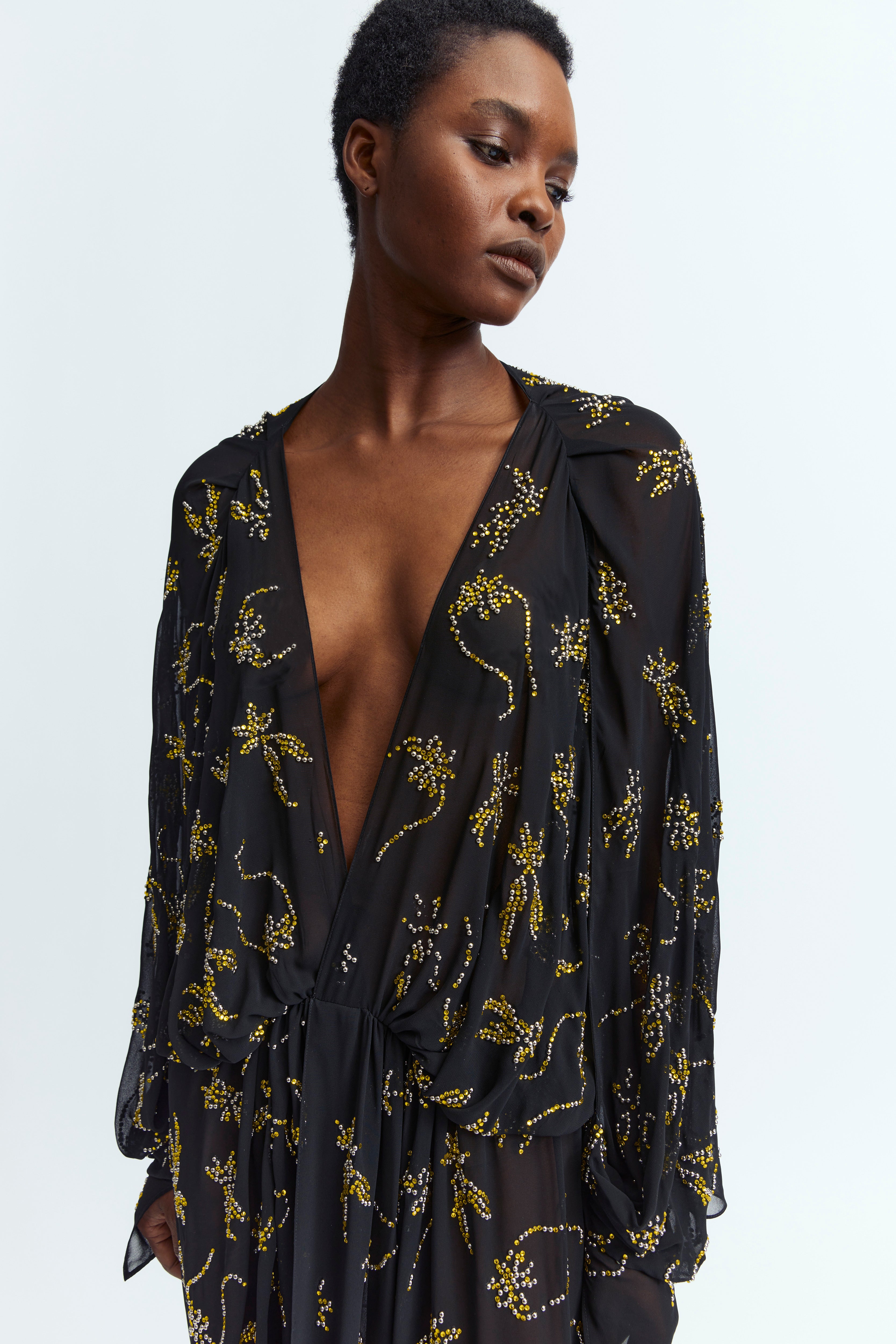 Licia Dress in Chiffon