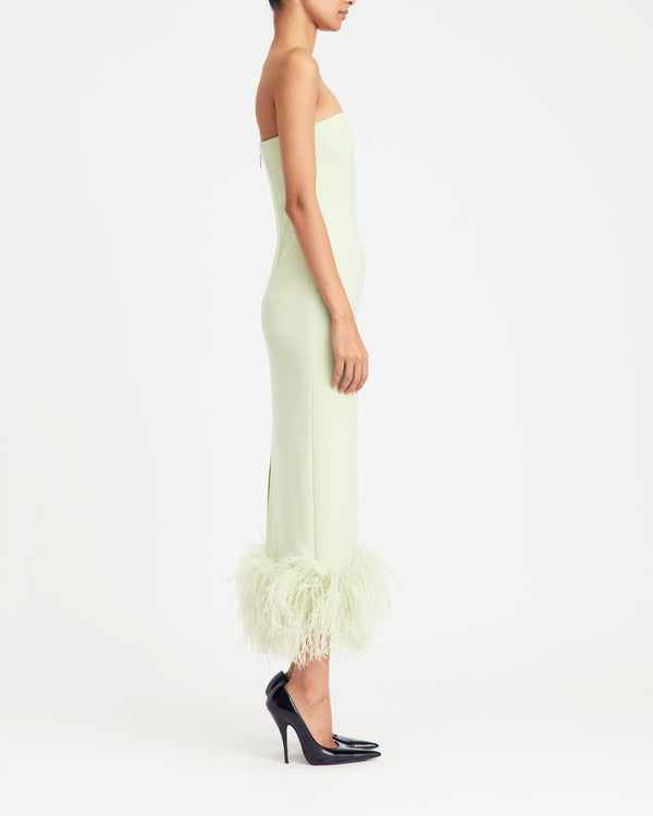 Minelli Midi Dress in Crepe