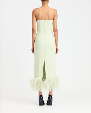 Minelli Midi Dress in Crepe