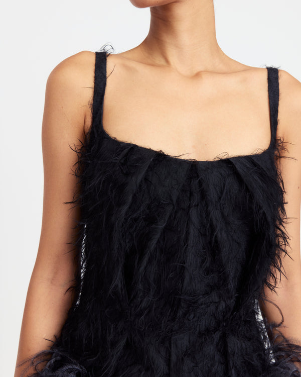 Lasa Dress in Fine Texture