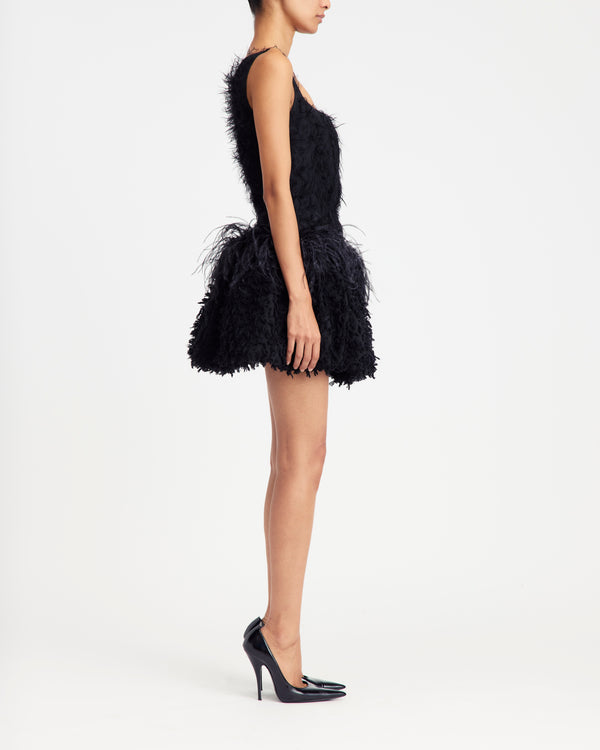 Lasa Dress in Fine Texture
