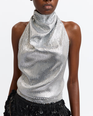Ossie Top in Diamond Sequin