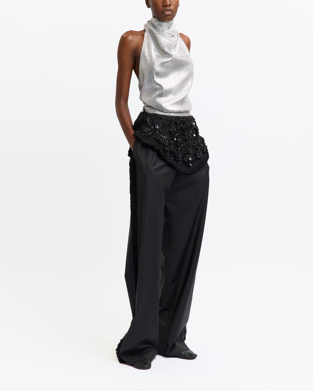 Ossie Top in Diamond Sequin