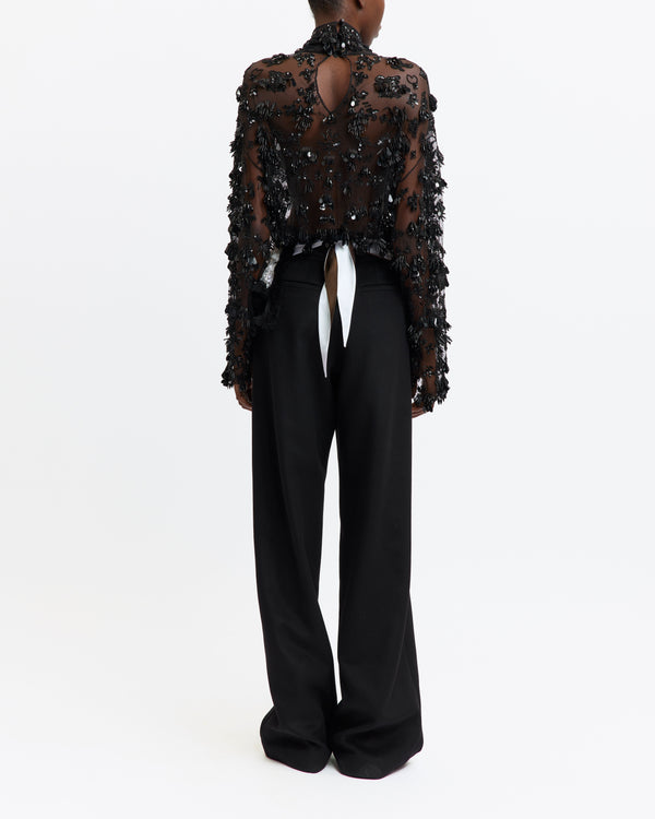 Olarna Top in Embroidery