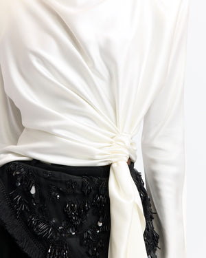 Lambro Top in Sandwash Silk