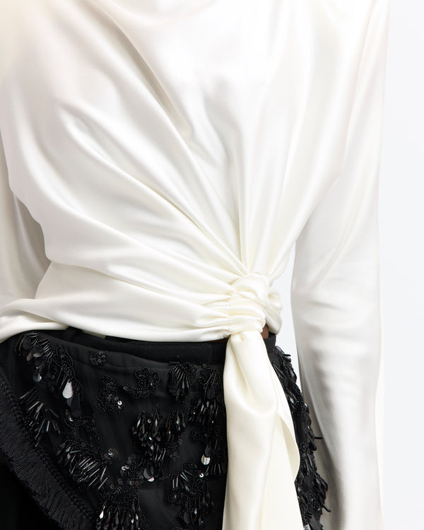 Lambro Top in Sandwash Silk