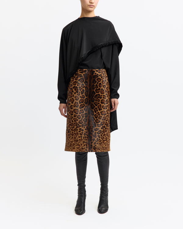 Nore Top in Flat Satin