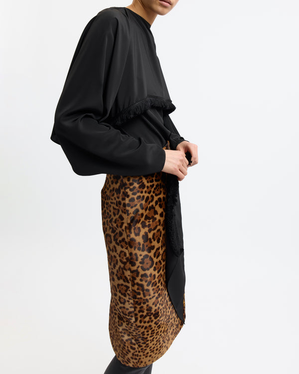 Nore Top in Flat Satin