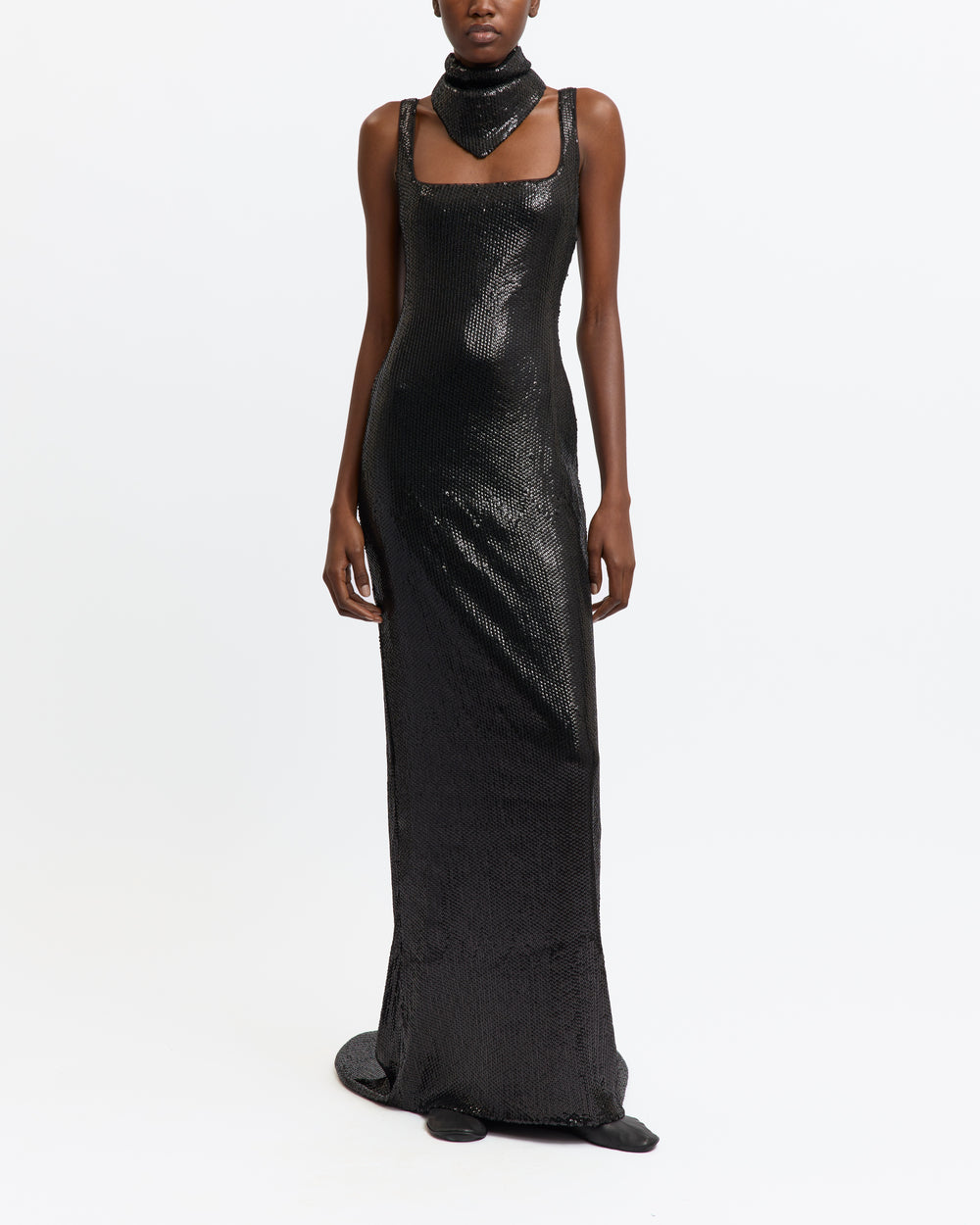 Electra Gown in Diamond Sequin