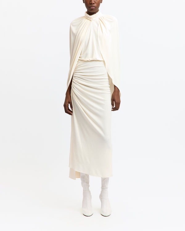 Dora Midi Dress in Viscose Jersey