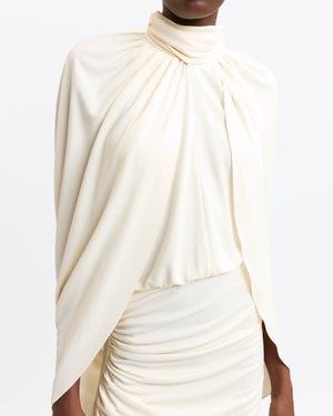Dora Midi Dress in Viscose Jersey