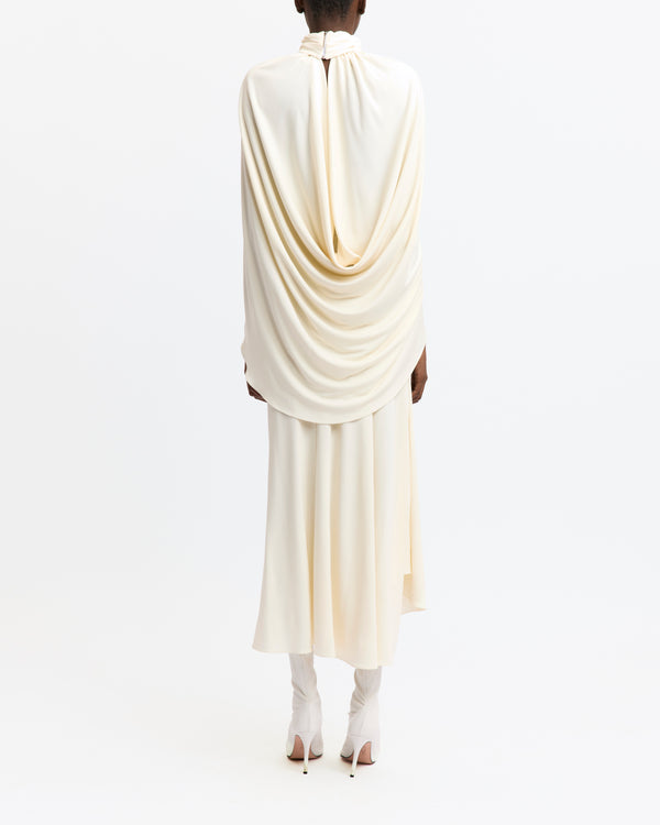 Dora Midi Dress in Viscose Jersey