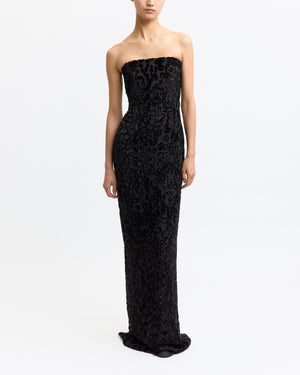 Frasia Gown in Devore