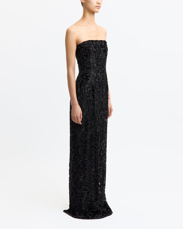 Frasia Gown in Devore