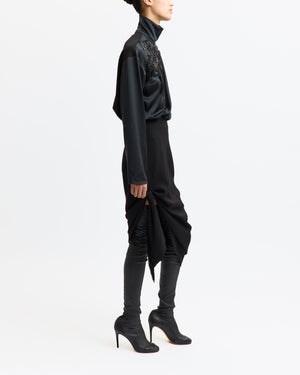 Ofanto Midi Skirt in Crepe
