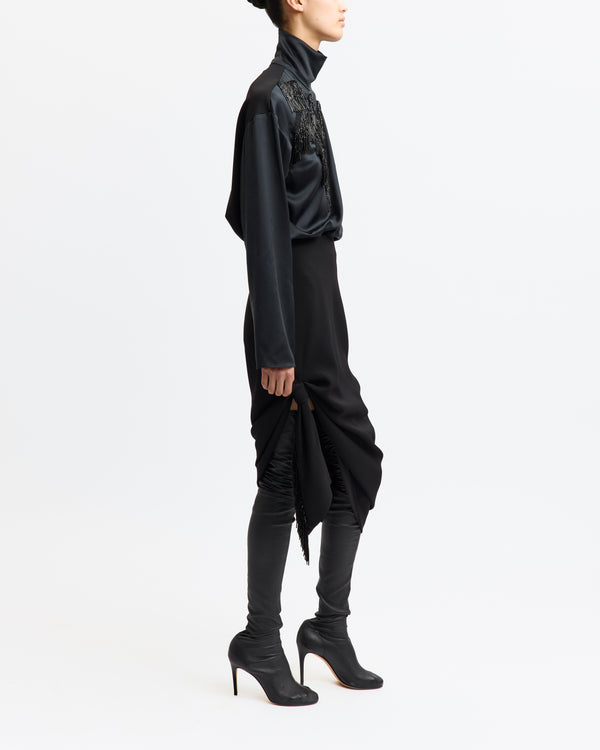 Ofanto Midi Skirt in Crepe