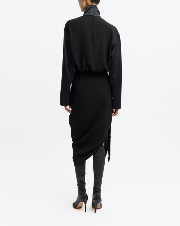 Ofanto Midi Skirt in Crepe