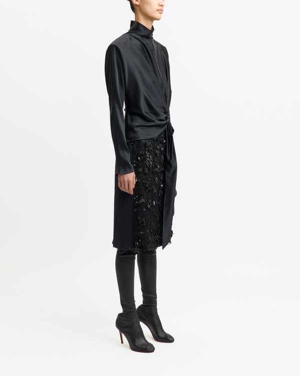 Lambro Top in Sandwash Silk