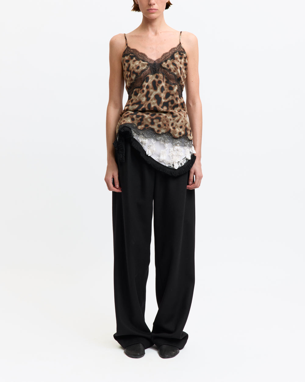 Clio Top in Printed Chiffon