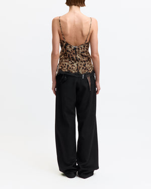Clio Top in Printed Chiffon