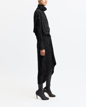 Resia Midi Dress in Devore