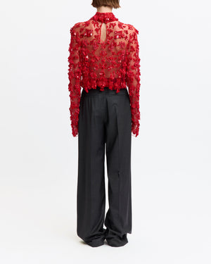 Olarna Top in Embroidery