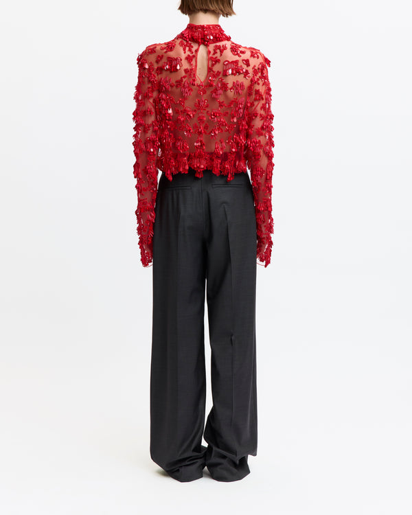 Olarna Top in Embroidery