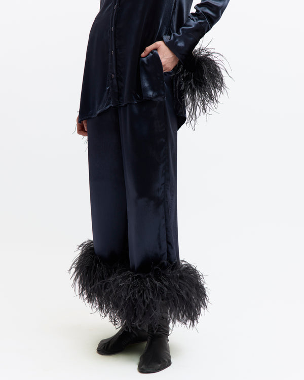 Joelle Trouser in Velvet