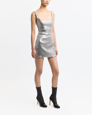 Sior Mini Dress in Diamond Sequin