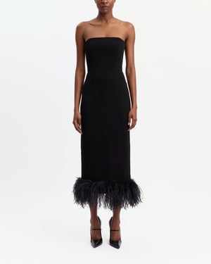 Minelli Midi Dress in Crepe