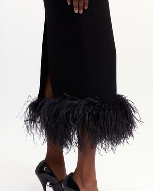 Minelli Midi Dress in Crepe
