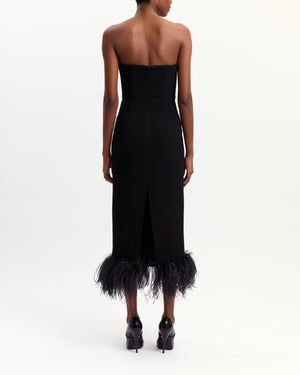 Minelli Midi Dress in Crepe