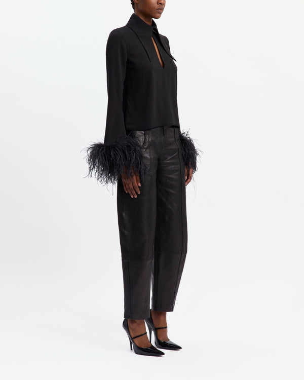 Michelle Top in Crepe