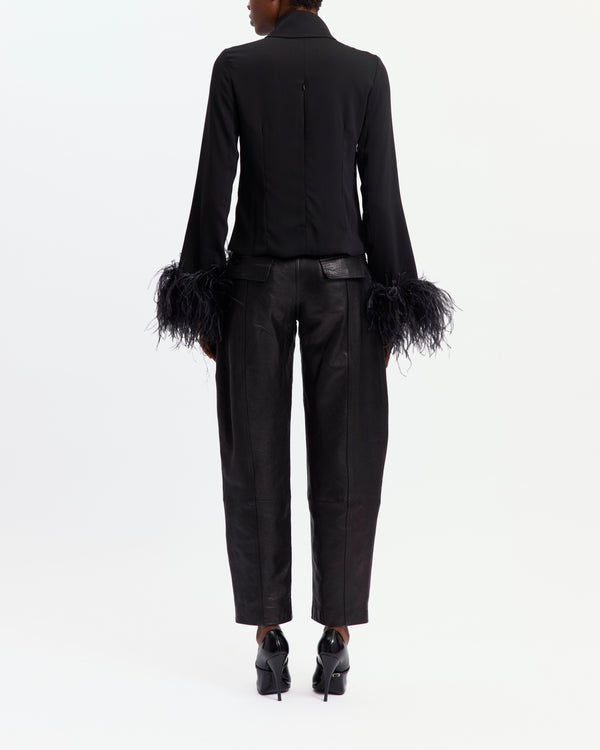 Michelle Top in Crepe