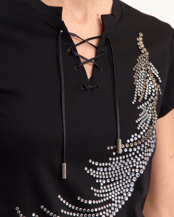 Serin T-Shirt with Hotfix