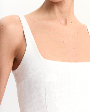 Electra Gown in Linen Sequin