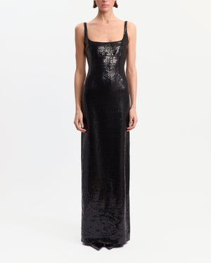 Electra Gown in Woven Sequin