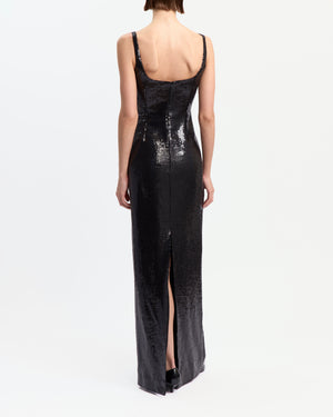 Electra Gown in Woven Sequin
