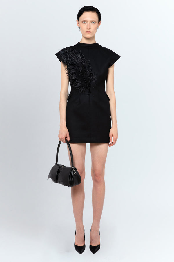 Phaeton Mini Dress In Black