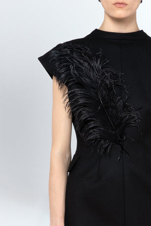 Phaeton Mini Dress In Black