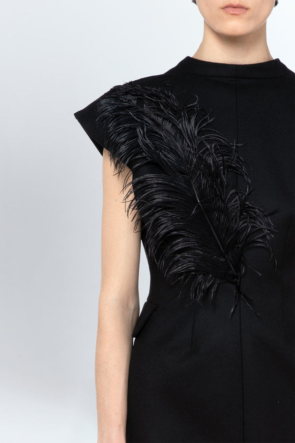 Phaeton Mini Dress In Black